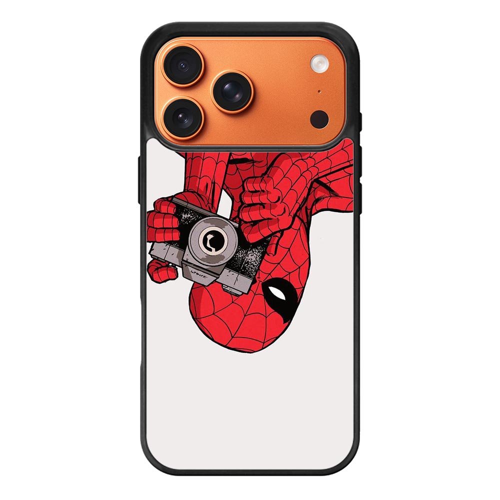 Spiderman Take a Picture iPhone 17 Pro Case QC2441