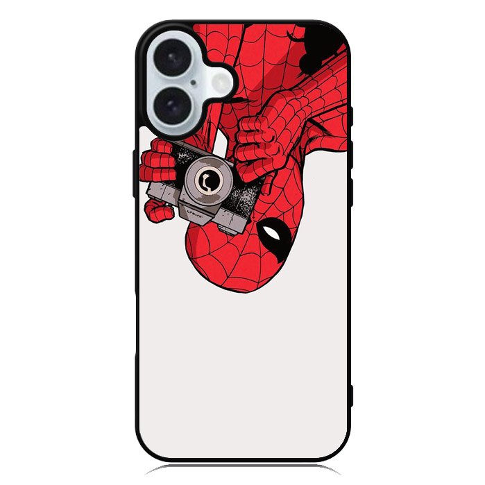 Spiderman Take a Picture iPhone 16 Case QC2441