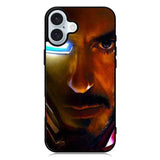 Tony Stark Iron Man iPhone 16 Case QC2175