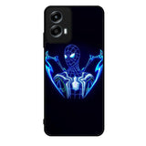 Spiderman Neon Blue Motorola Moto G Play 2024 Case OV2480