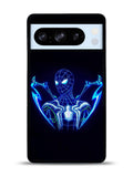 Spiderman Neon Blue Google Pixel 8 Pro Case QC2480