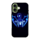 Spiderman Neon Blue iPhone 17 Case OV2480