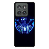 Spiderman Neon Blue Motorola Moto Edge 2025 Case OV2480