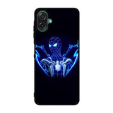Spiderman Neon Blue Samsung Galaxy A07 Case OV2480
