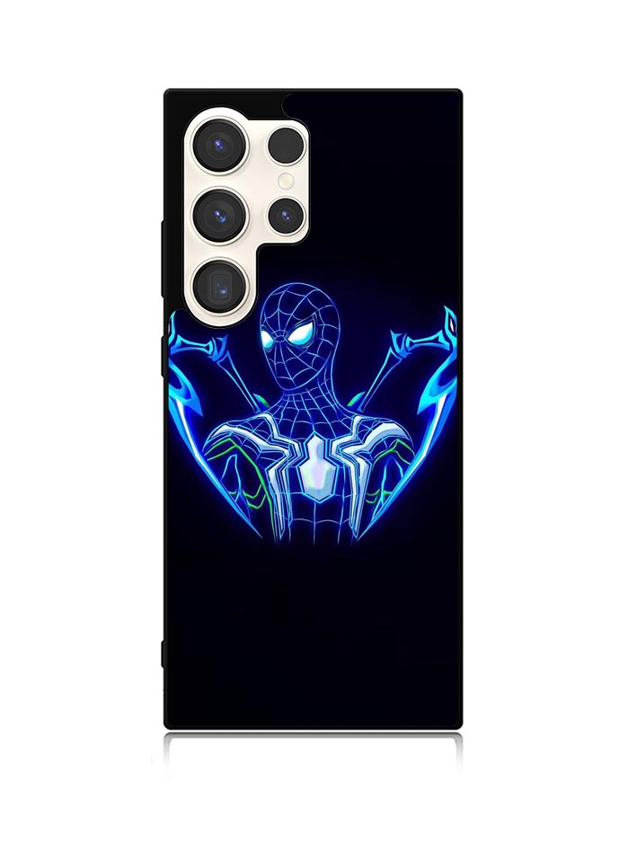 Spiderman Neon Blue Samsung Galaxy S23 Ultra 5G Case QC2480