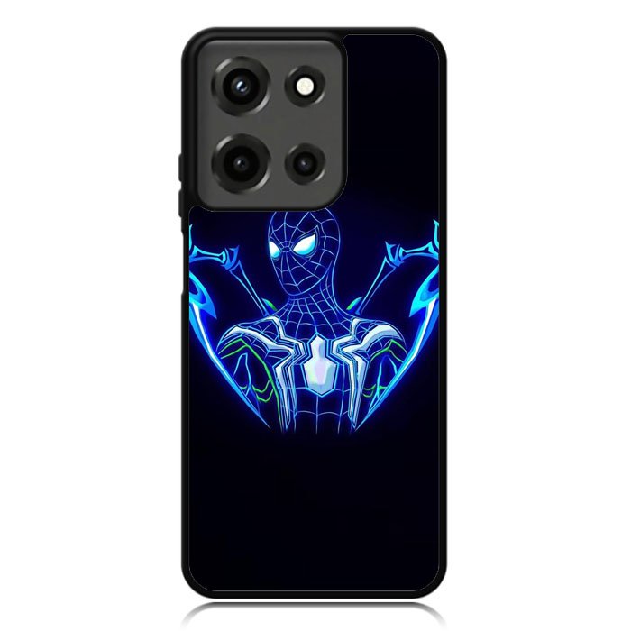 Spiderman Neon Blue Motorola Moto G 5G 2025 Case OV2480