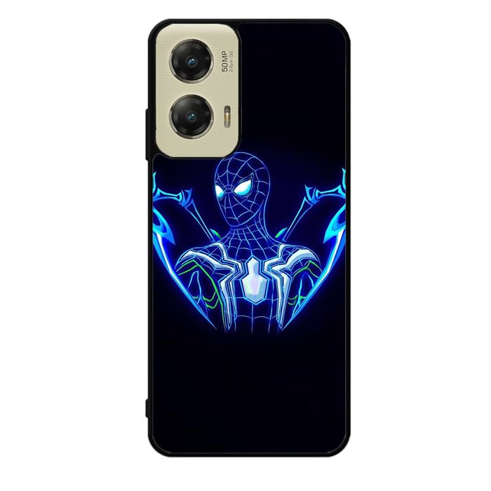 Spiderman Neon Blue Motorola Moto G Stylus 5G 2024 Case OV2480
