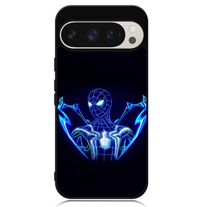 Spiderman Neon Blue Google Pixel 9 Pro XL Case OV2480