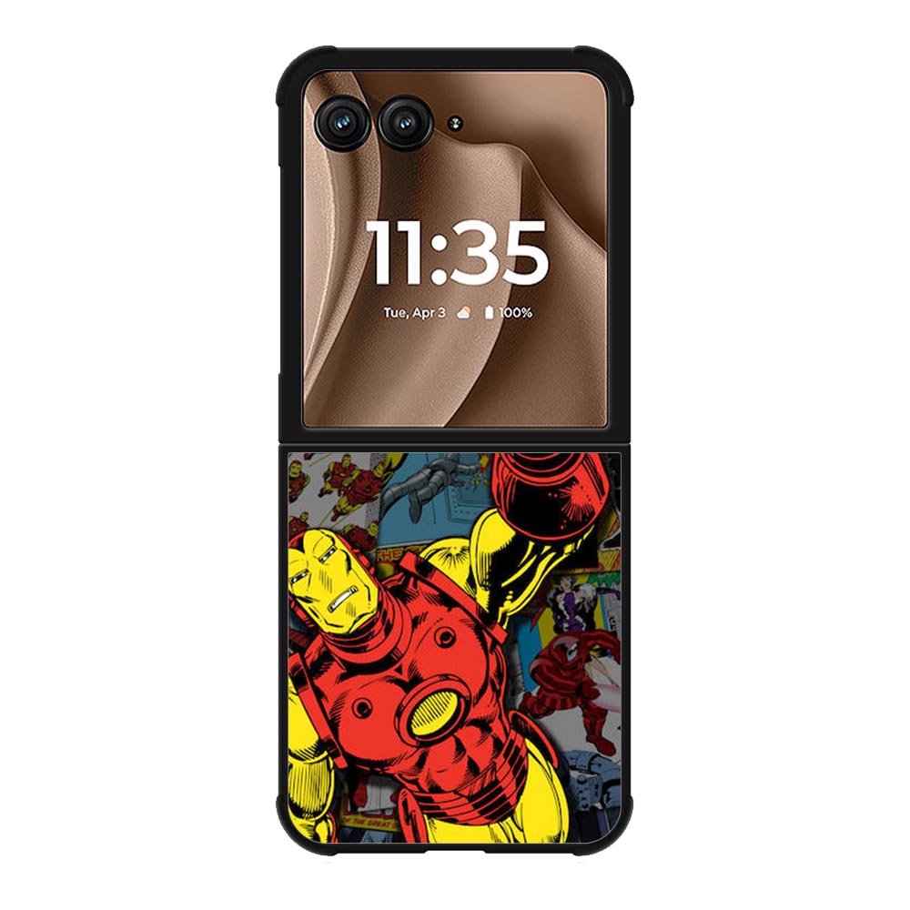 Iron Man Collage Motorola Moto RAZR Plus 2025 Case OV5241