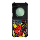 Iron Man Collage Samsung Galaxy Z Flip 6 5G 2024 Case OV5241