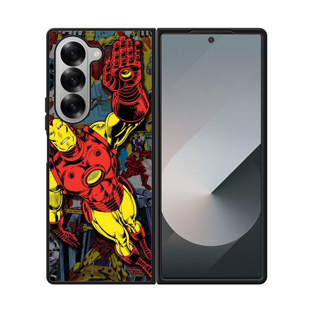 Iron Man Collage Samsung Galaxy Z Fold 7 5G Case QC5241