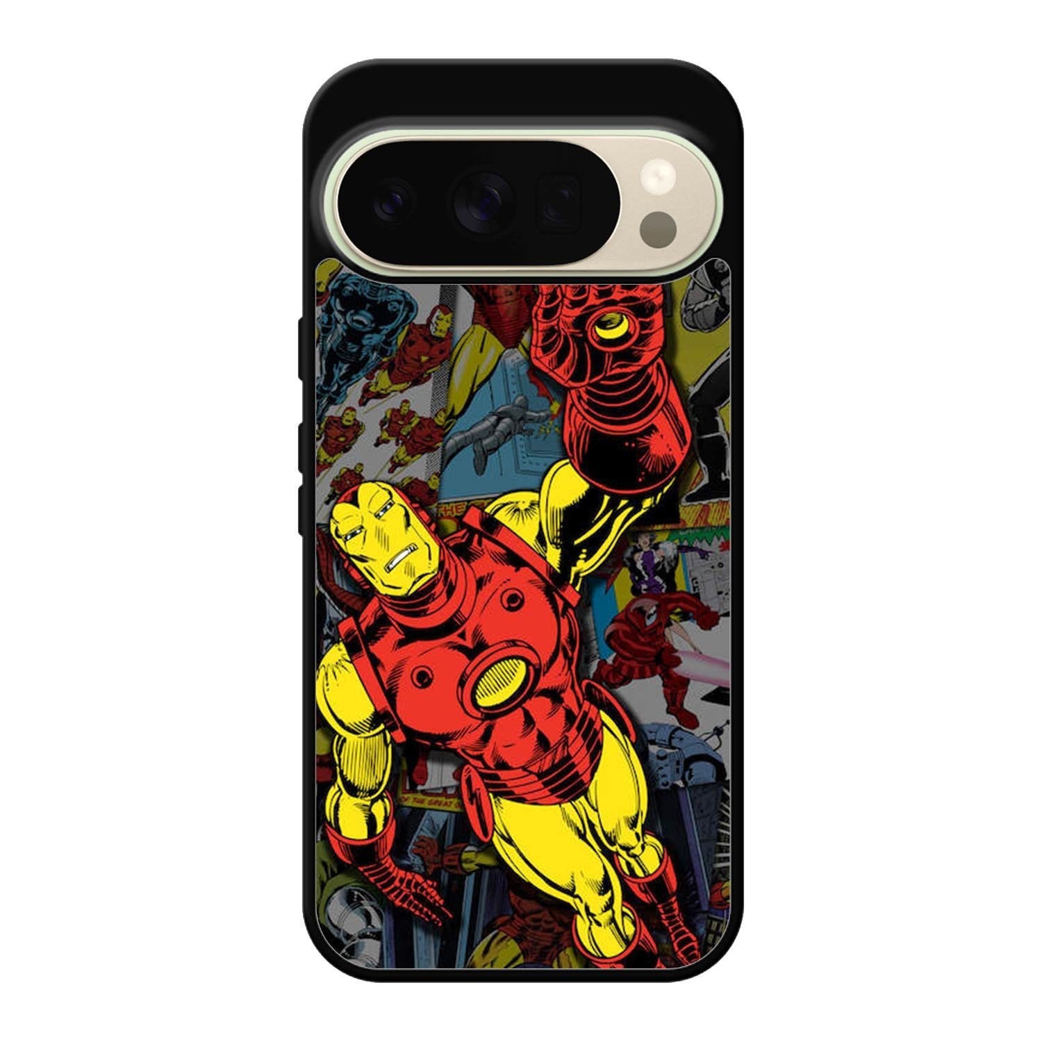 Iron Man Collage Google Pixel 10 Pro Case QC5241