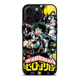 My Hero Academia Anime iPhone 16 Pro Max Case OV3194