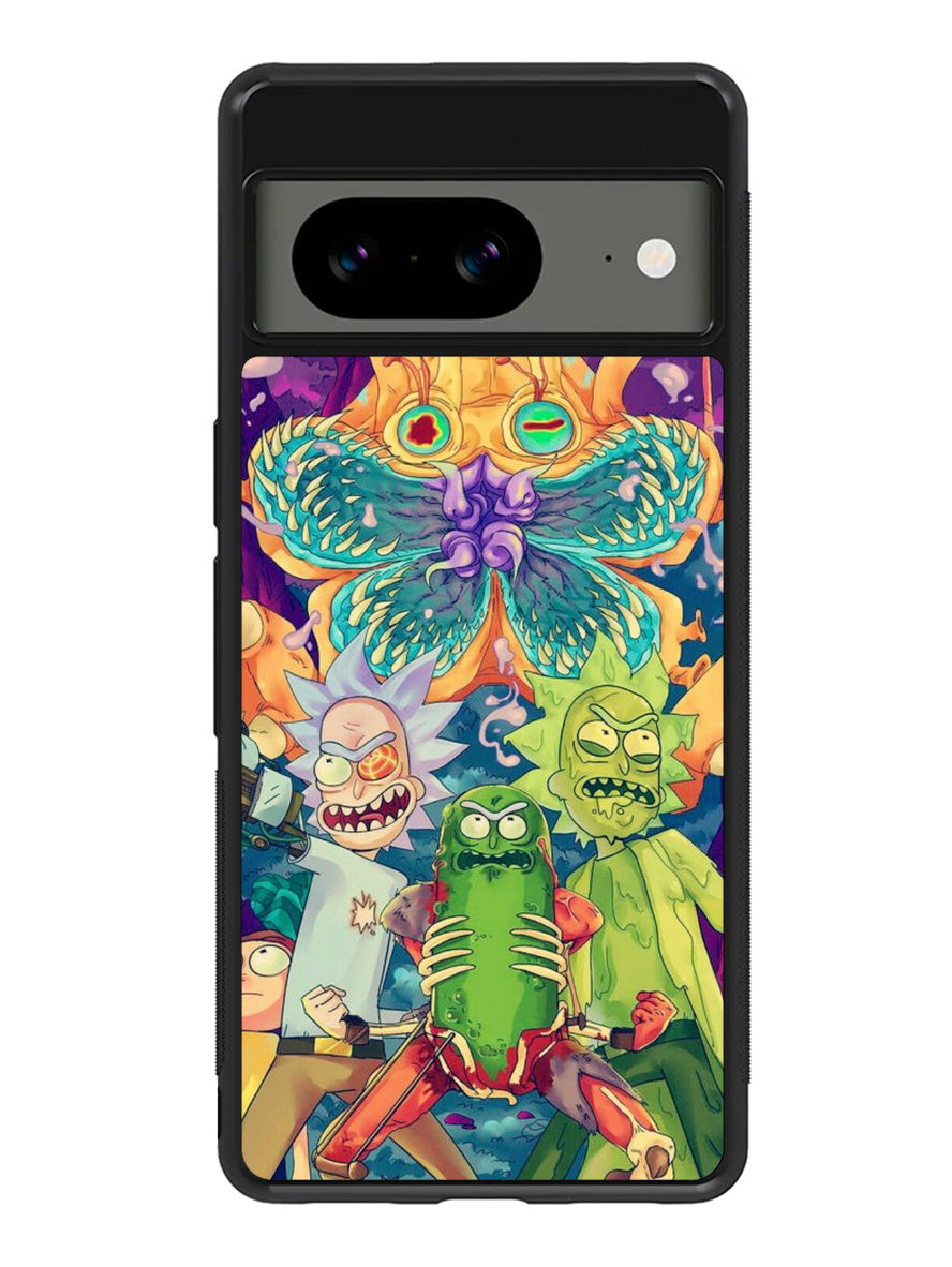 Rick Sanchez With Pickles Google Pixel 8A Case QC2699