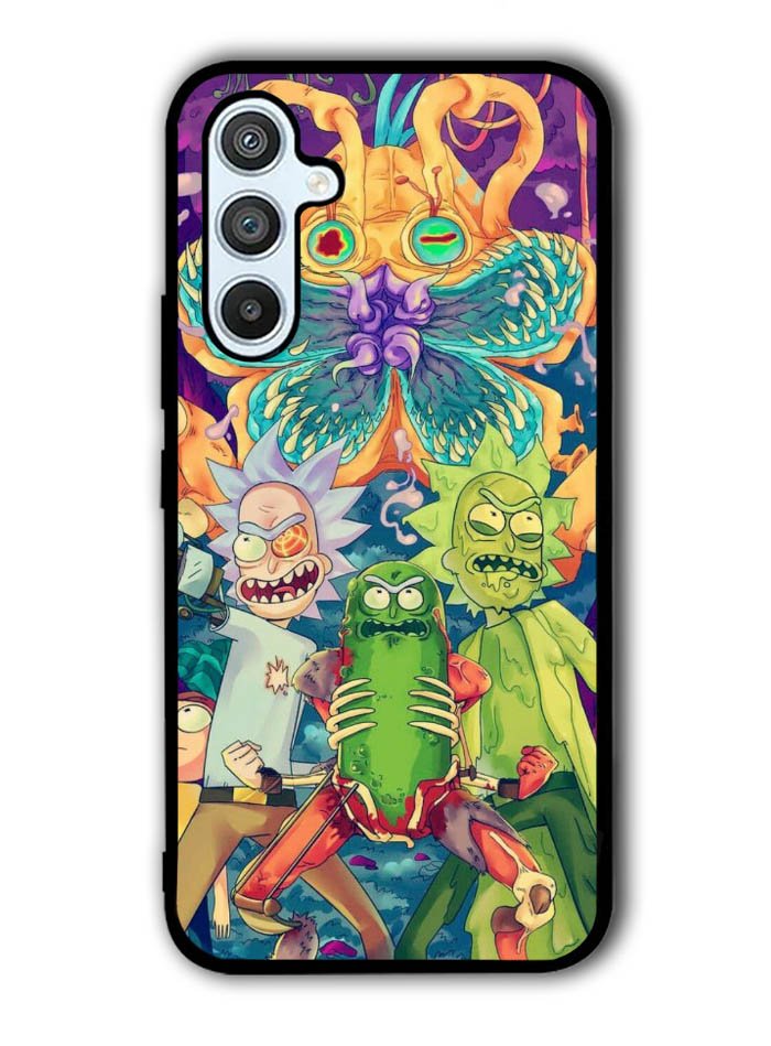 Rick Sanchez With Pickles Samsung Galaxy A14 5G Case QC2699