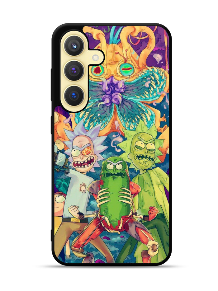 Rick Sanchez With Pickles Samsung Galaxy S25 Plus 5G , Samsung Galaxy S25+ 5G Case OV2699