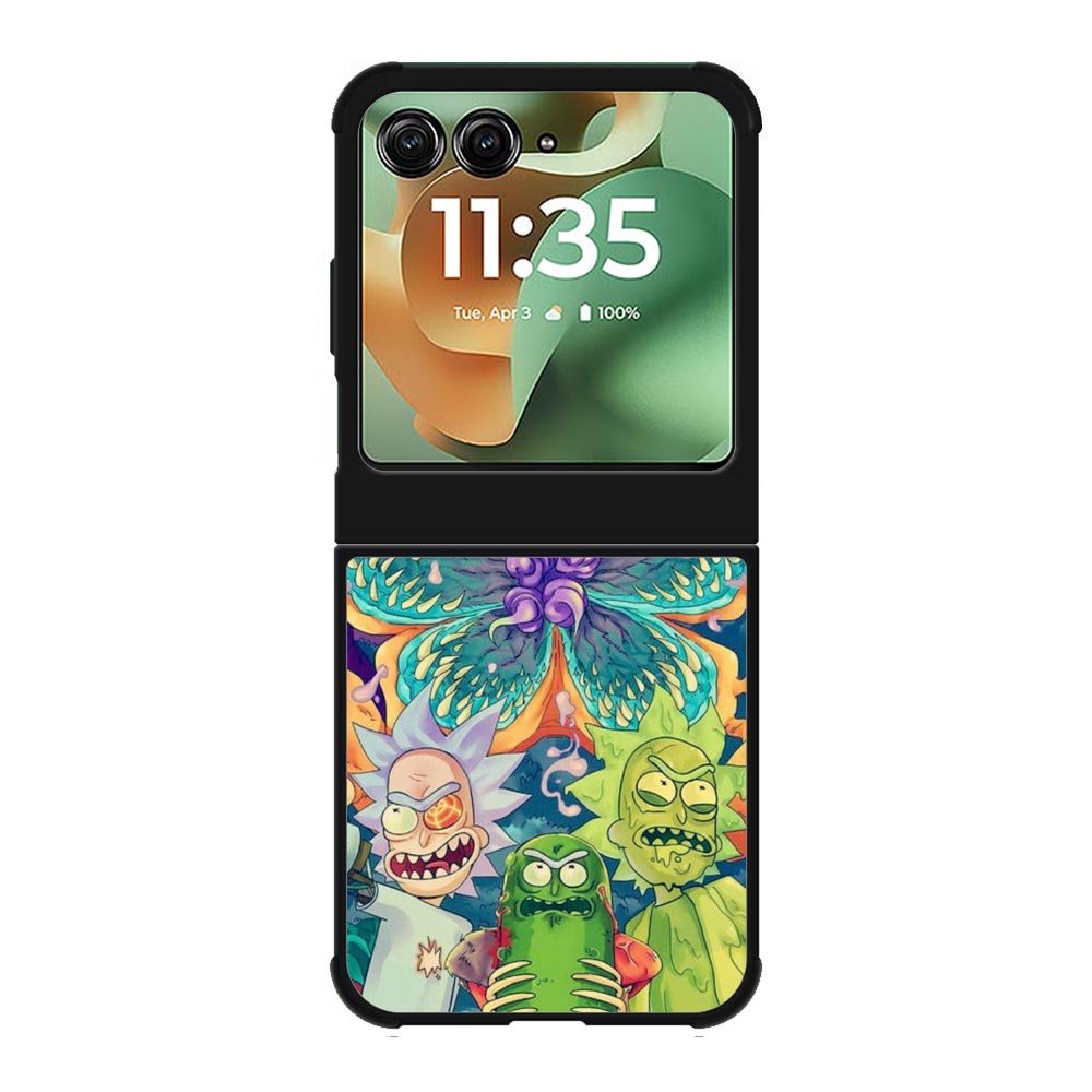 Rick Sanchez With Pickles Motorola Moto RAZR 2025 Case OV2699