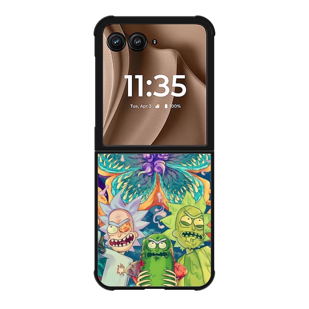 Rick Sanchez With Pickles Motorola Moto RAZR Plus 2025 Case OV2699