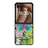 Rick Sanchez With Pickles Motorola Moto RAZR Plus 2025 Case OV2699