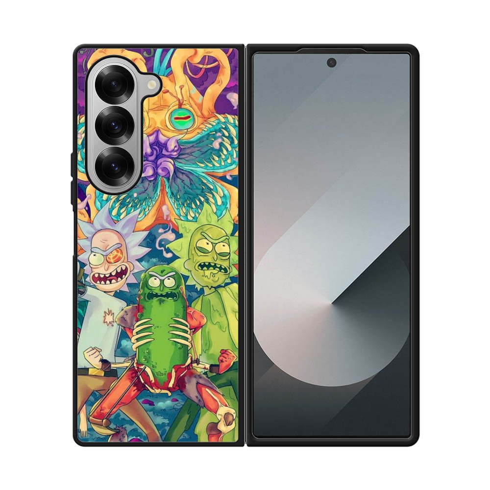 Rick Sanchez With Pickles Samsung Galaxy Z Fold 7 5G Case OV2699