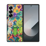 Rick Sanchez With Pickles Samsung Galaxy Z Fold 7 5G Case OV2699