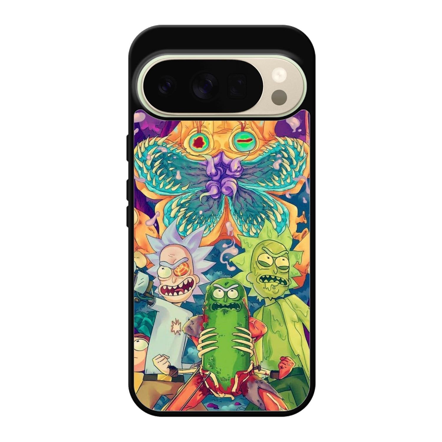 Rick Sanchez With Pickles Google Pixel 10 Pro Case OV2699