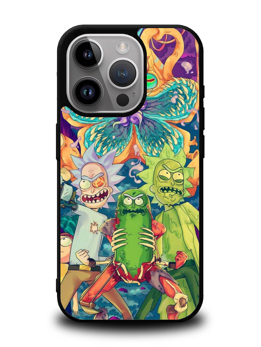 Rick Sanchez With Pickles iPhone 16 Pro Max Case OV2699