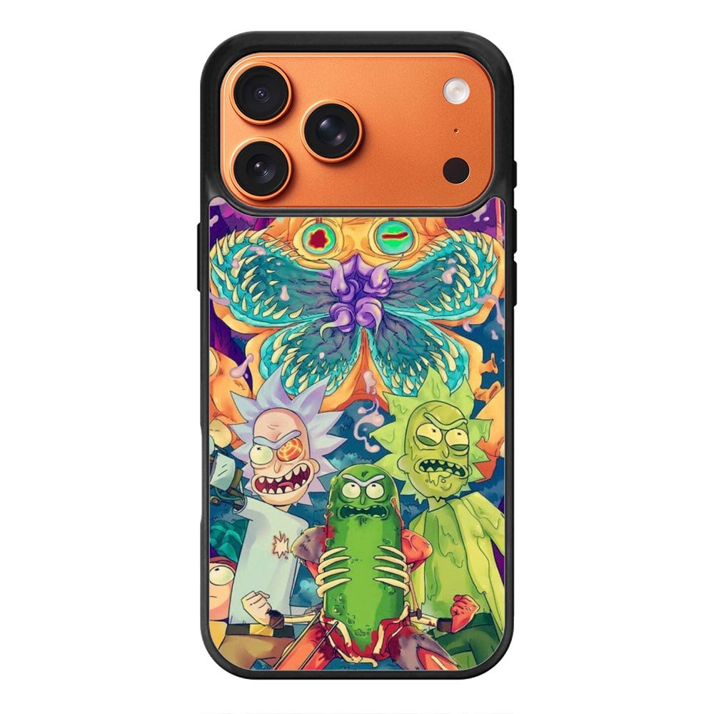 Rick Sanchez With Pickles iPhone 17 Pro Max Case OV2699
