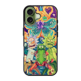 Rick Sanchez With Pickles iPhone 17 Case OV2699