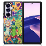 Rick Sanchez With Pickles Samsung Galaxy Z Fold 7 Case OV2699