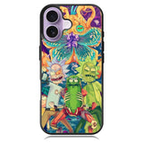 Rick Sanchez With Pickles iPhone 17 Case OV2699