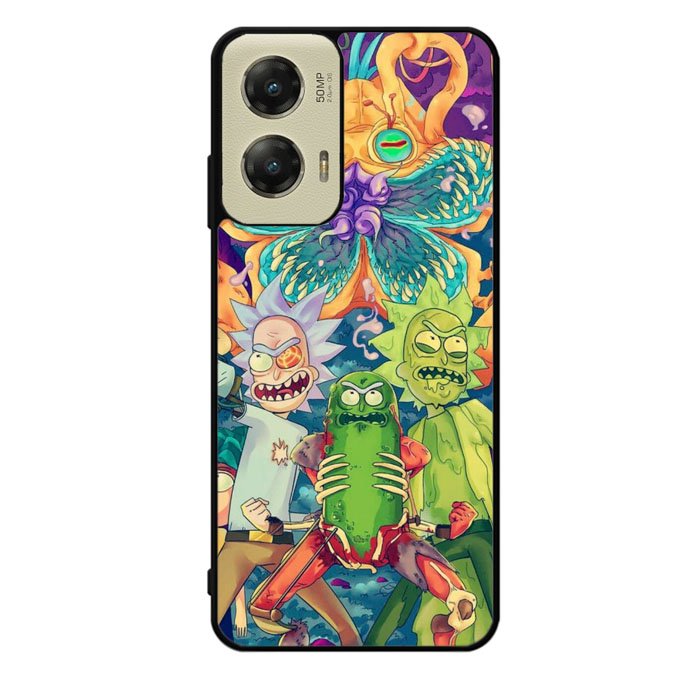 Rick Sanchez With Pickles Motorola Moto G Stylus 5G 2024 Case OV2699