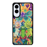Rick Sanchez With Pickles Samsung Galaxy S25 Edge 5G Case OV2699
