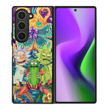 Rick Sanchez With Pickles Samsung Galaxy Z Fold 6 5G 2024 Case OV2699