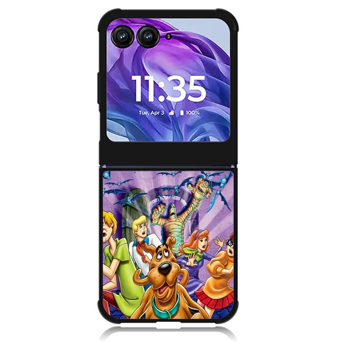 Scooby-Doo The Mummy Mystery Motorola Moto Razr Plus 2024 , Moto Razr+ 2024 Case