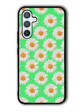 Flowers Pattern Green Samsung Galaxy A14 5G Case QC4924