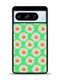 Flowers Pattern Green Google Pixel 8 Pro Case QC4924