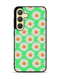 Flowers Pattern Green Samsung Galaxy S25 Plus 5G , Samsung Galaxy S25+ 5G Case OV4924