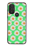 Flowers Pattern Green Motorola Moto G Pure 2021 , Moto G Power 2022 Case OV4924