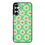 Flowers Pattern Green Samsung Galaxy A16 Case OV4924