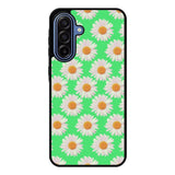 Flowers Pattern Green Samsung Galaxy A17 Case QC4924