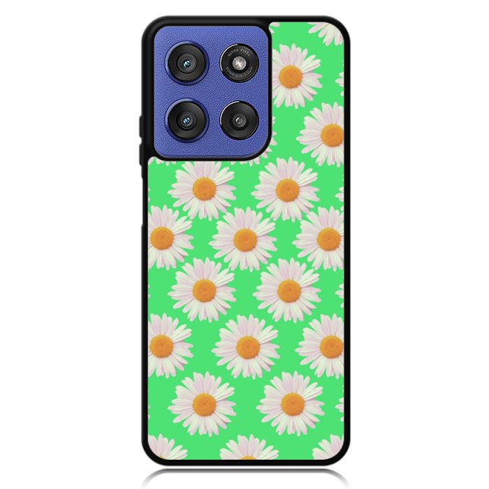 Flowers Pattern Green Motorola Moto G Stylus 5G 2025 Case OV4924