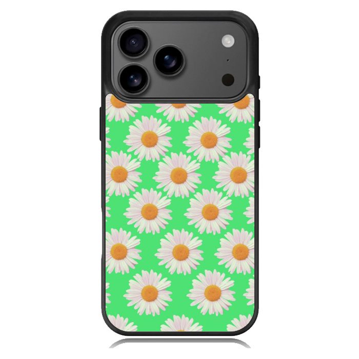 Flowers Pattern Green Samsung Galaxy S26 Ultra Case OV4924