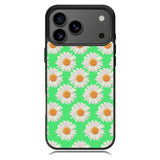 Flowers Pattern Green Samsung Galaxy S26 Ultra Case OV4924