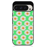 Flowers Pattern Green Google Pixel 9 Pro XL Case OV4924