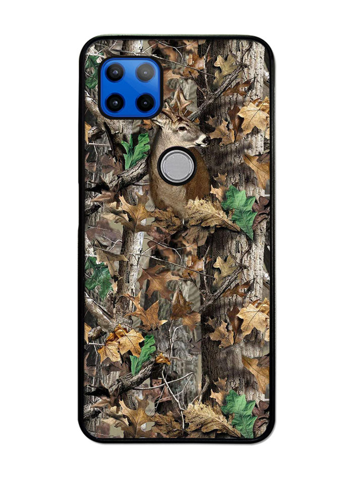 Realtree Camouflage 3rd Motorola Moto G 5G Case , Moto One 5G Ace Case