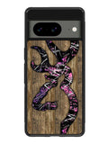 Deer Camo Wood Google Pixel 8A Case QC4639