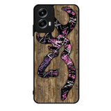 Deer Camo Wood Motorola Moto G Play 2024 Case OV4639