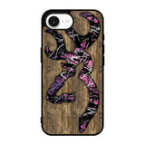 Deer Camo Wood iPhone 17e Case OV4639