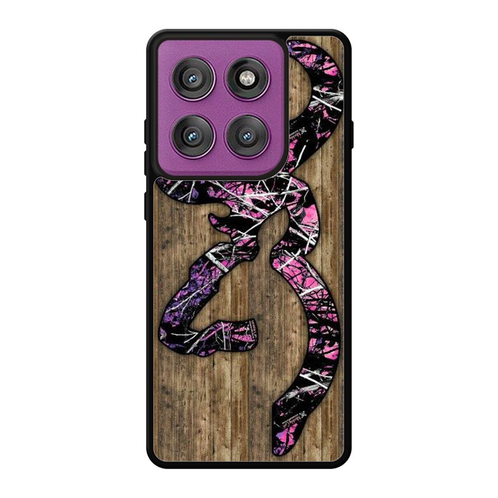 Deer Camo Wood Motorola Moto Edge 60 Pro Case OV4639